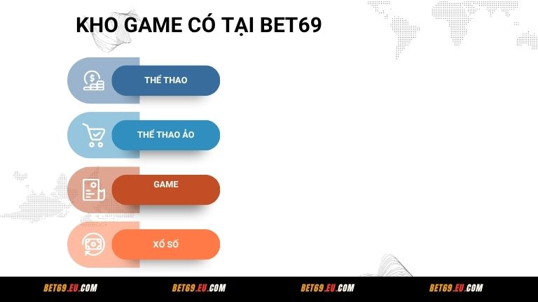 Bet69 có kho game đa dạng cho phép anh em thỏa sức khám phá, trải nghiệm