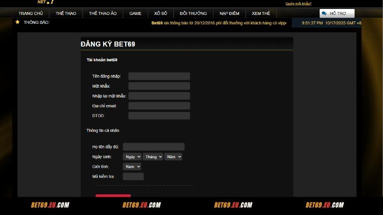 Khai báo đầy đủ và chính xác thông tin theo hệ thống yêu cầu