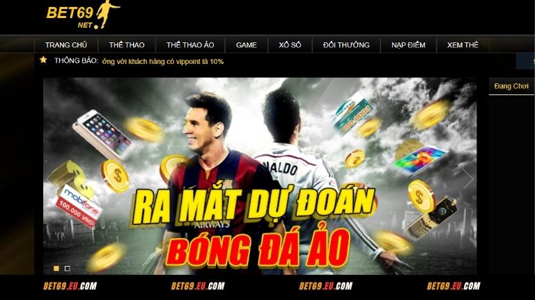 Tải ngay app Bet69 về máy để tiện trải nghiệm các trò hay bất cứ khi nào