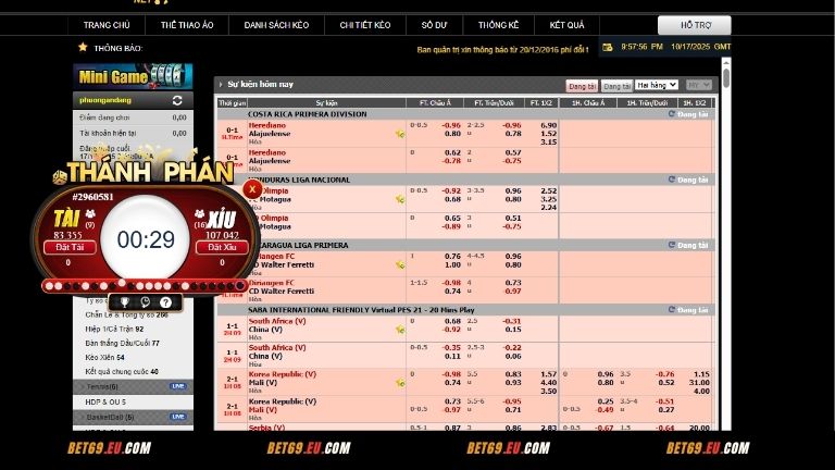 Truy cập vào Bet69 anh em có thể tham gia thể thao không giới hạn